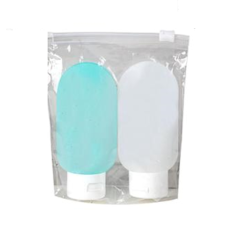 Travel Lotion Tubes 60ml - 2 Piece 